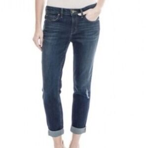 Anthropologie Level 99 Sienna Slouchy Skinny Distressed‎ Jeans Size 26